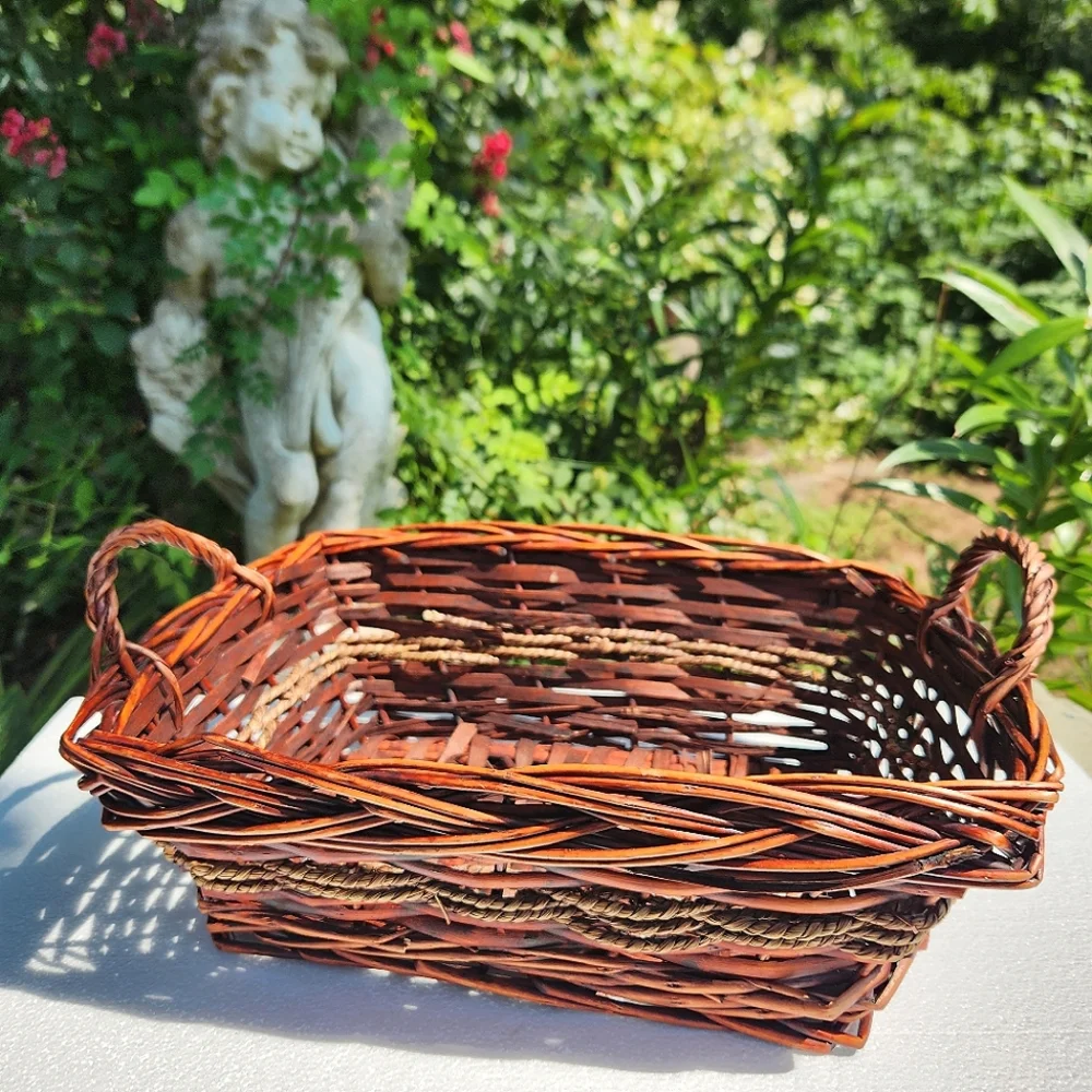 Rectangular Woven Basket